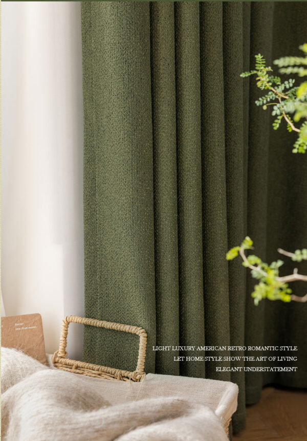 ​​Jade Olive Velvet Noir​