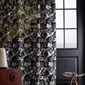Noir Bloom Jacquard Blackout